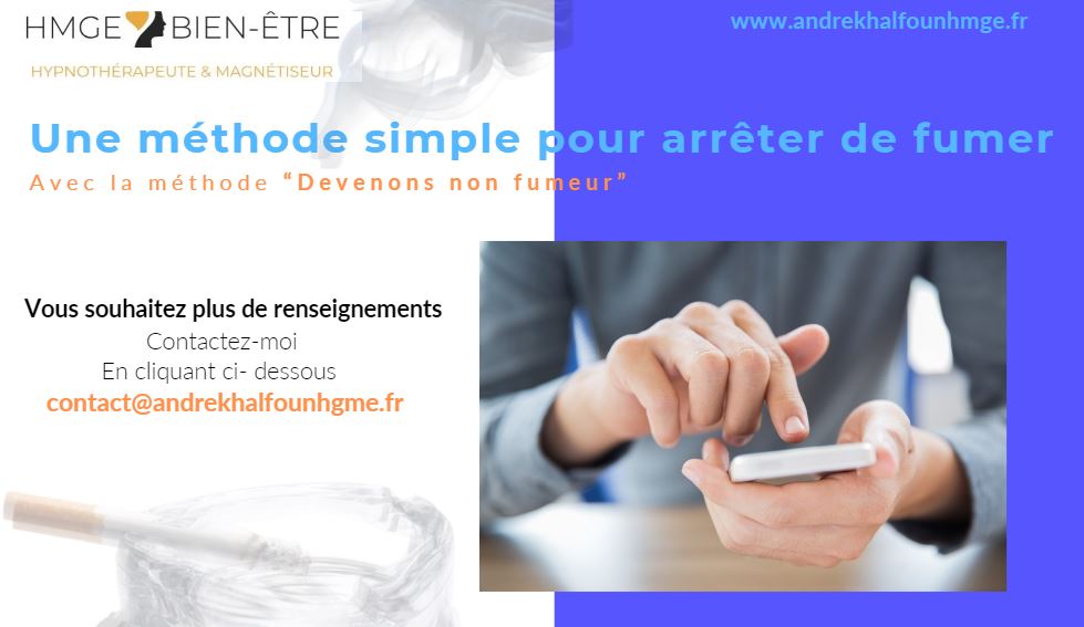 Contactez moi pour en savoir plus concernant la méthode simple pour arrêter de fumer