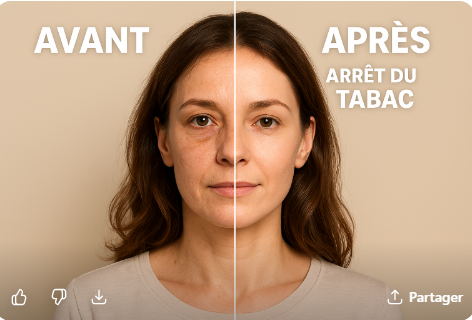 Les effets du tabac sur la peau, les dents, les dents